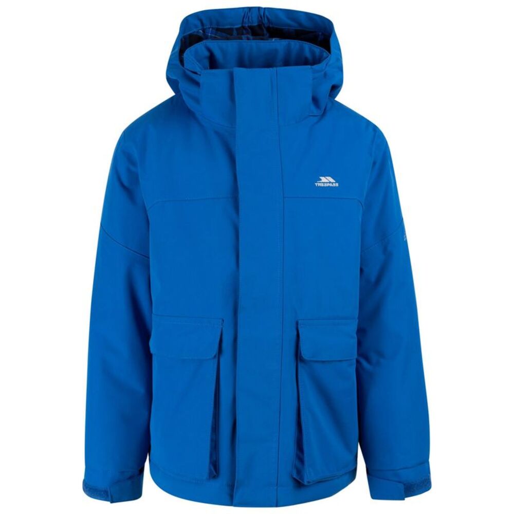 Trespass Boys Lost TP50 Waterproof Jacket / Blue